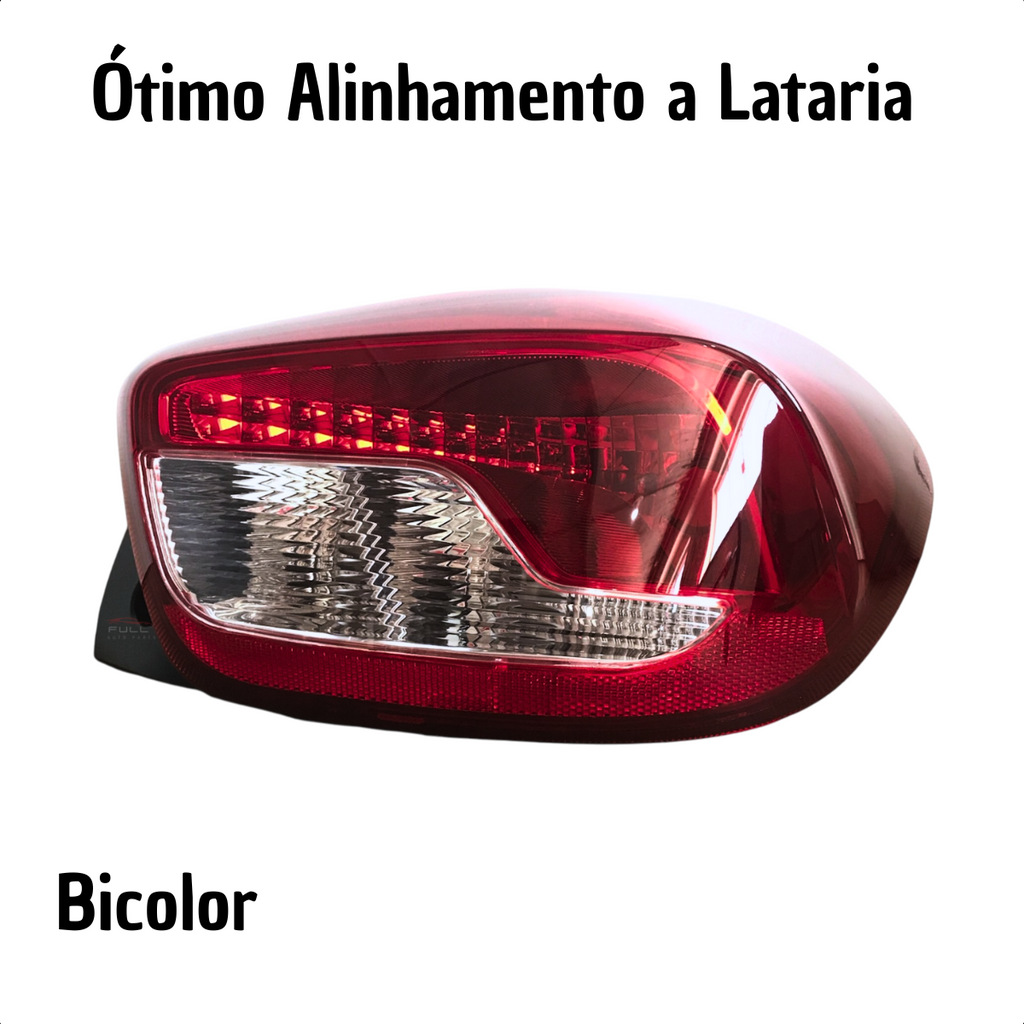 Lanterna Traseira Renault Kwid 2017 2018 a 2023 Bicolor LD