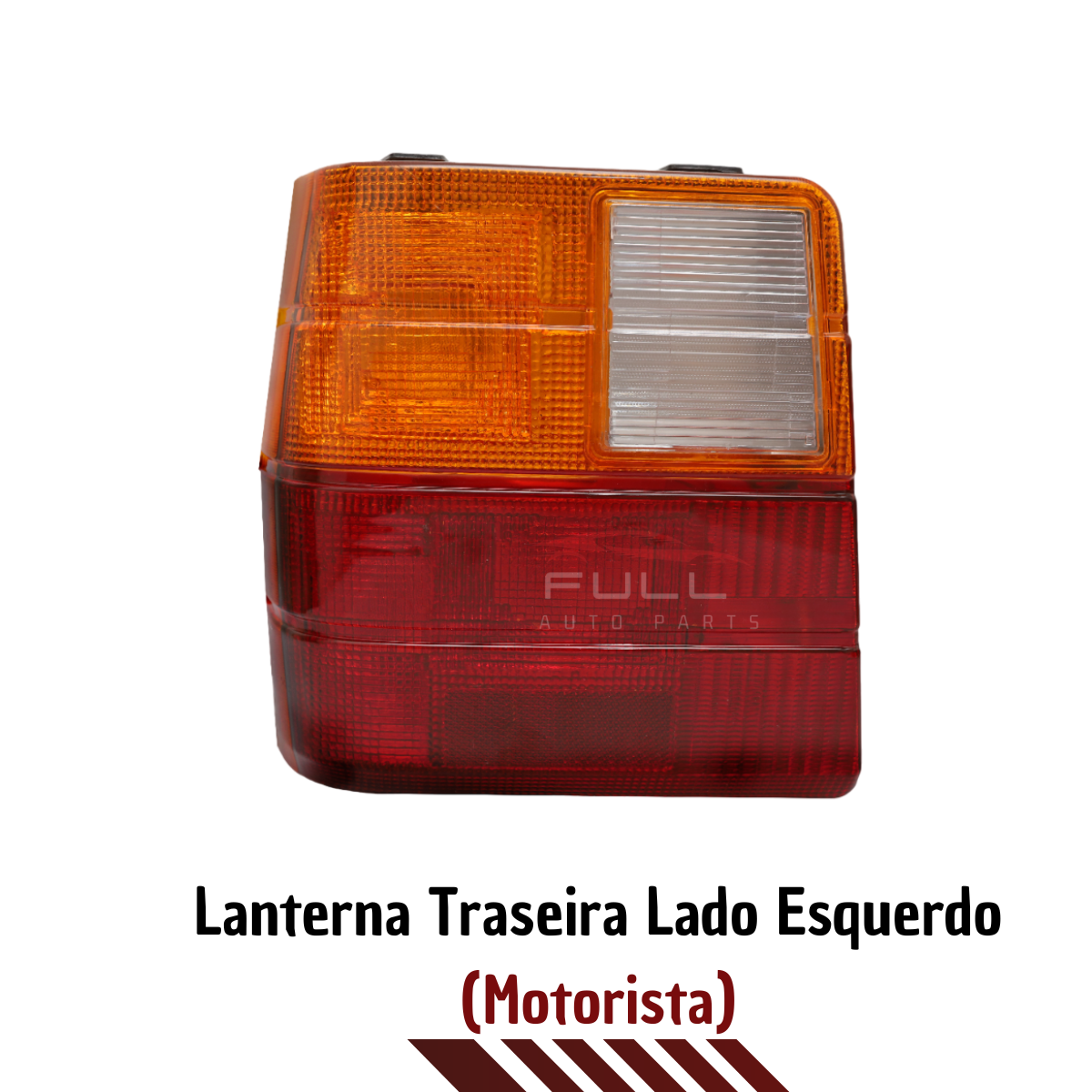 Lanterna Traseira Fiat Uno 1984 1985 86 A 2004 C/ré Âmbar Le