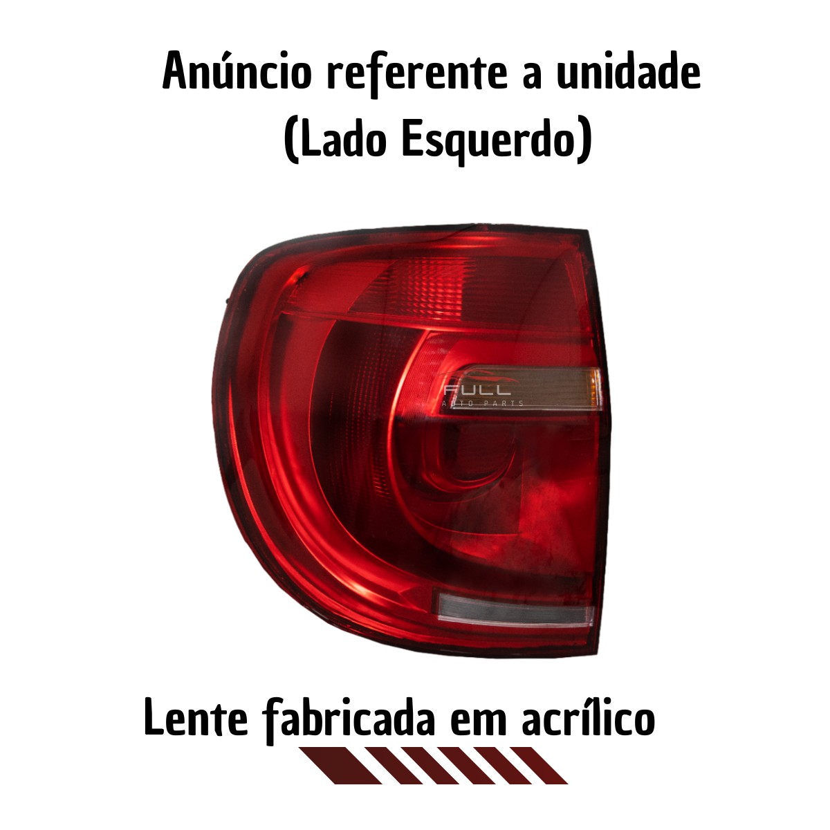 Lanterna Traseira Fox Crossfox 2010 2011 2012 A 2014 Le Rubi