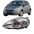 Farol Fiat Punto 2007 2008 2009 2010 2011 2012 Cromado LE