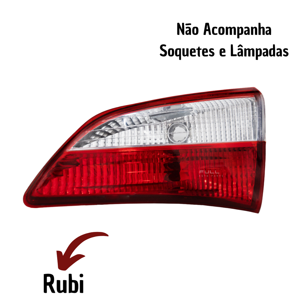 Lanterna Tras Porta Mala Lado Direito Rubi Hb20 2012/2018