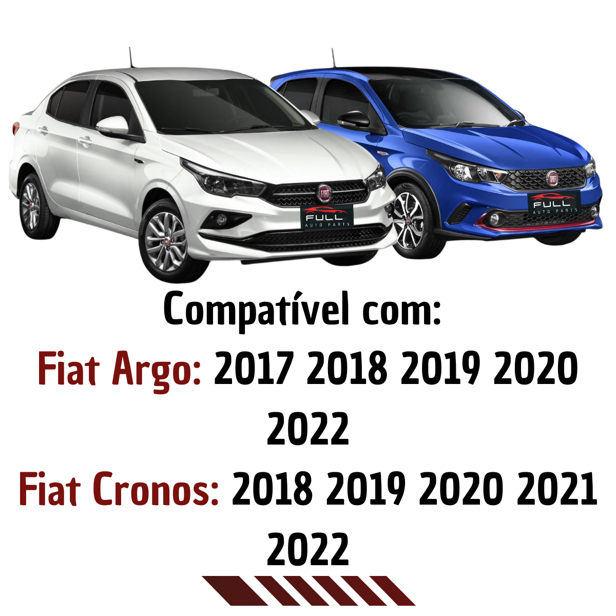 Travessa Inferior Do Parachoque Fiat Argo Cronos Original