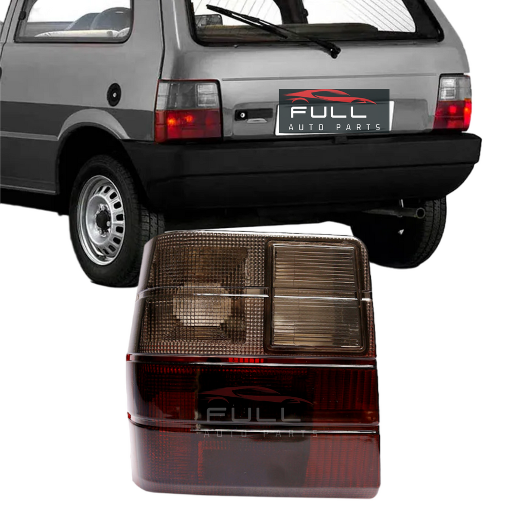 Lanterna Traseira Fiat Uno 1984 85 A 2004 Com Ré Le  Fumê