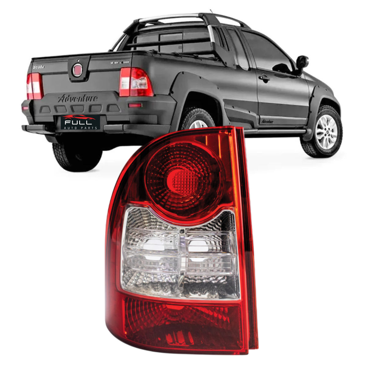 Lanterna Traseira Canto Fiat Strada 2009 2010 2011 A 2013 LE