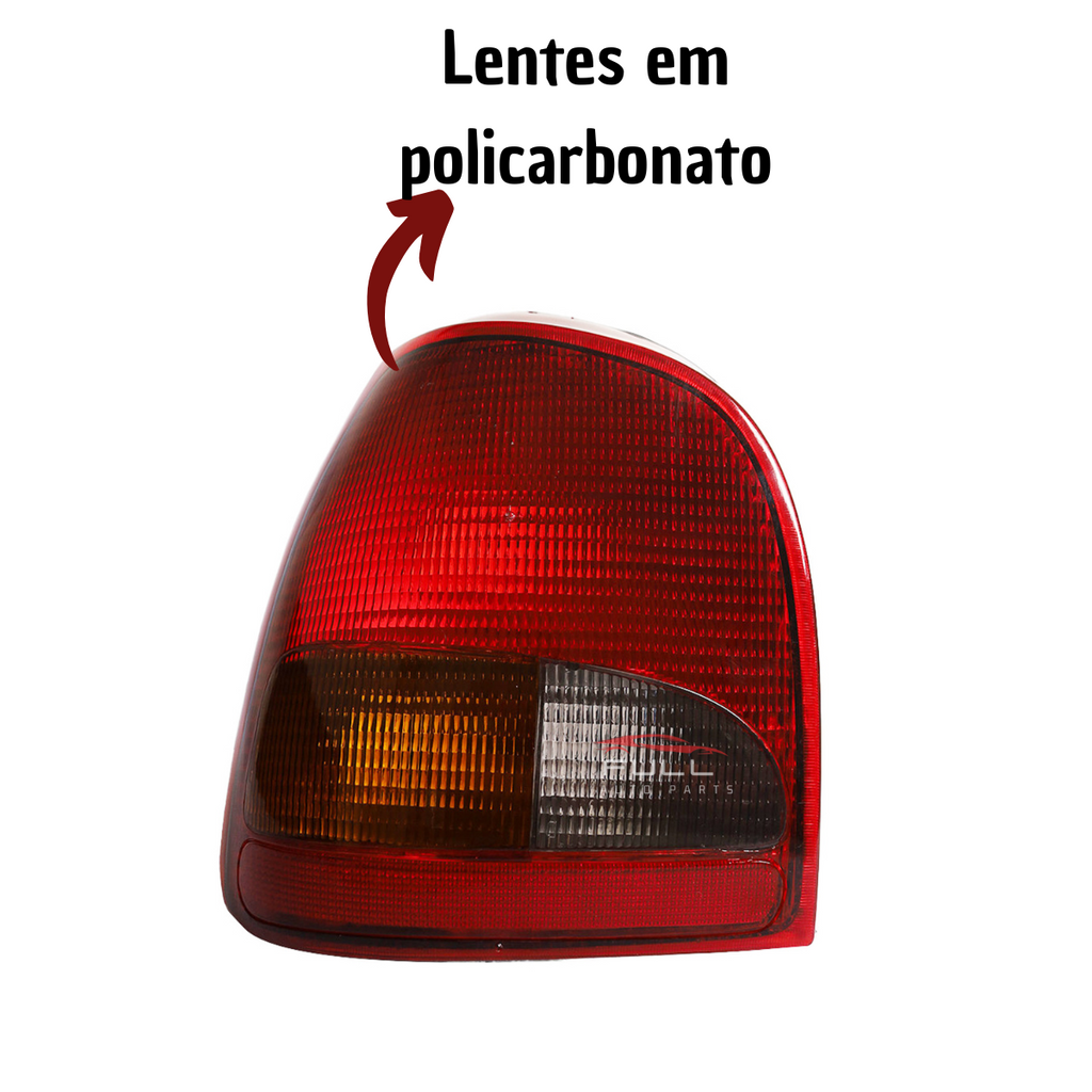 Lanterna Traseira Lado Esquerdo Gol G2 Vw Rubi 95 96 97 A 99