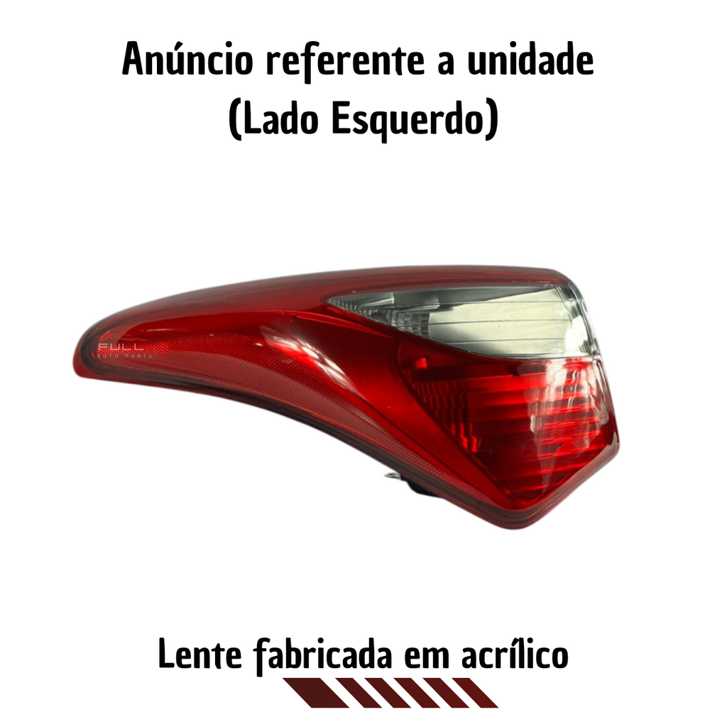 Lanterna Traseira Canto Lado Esquerdo Hb20 2012 A 2018 Fumê