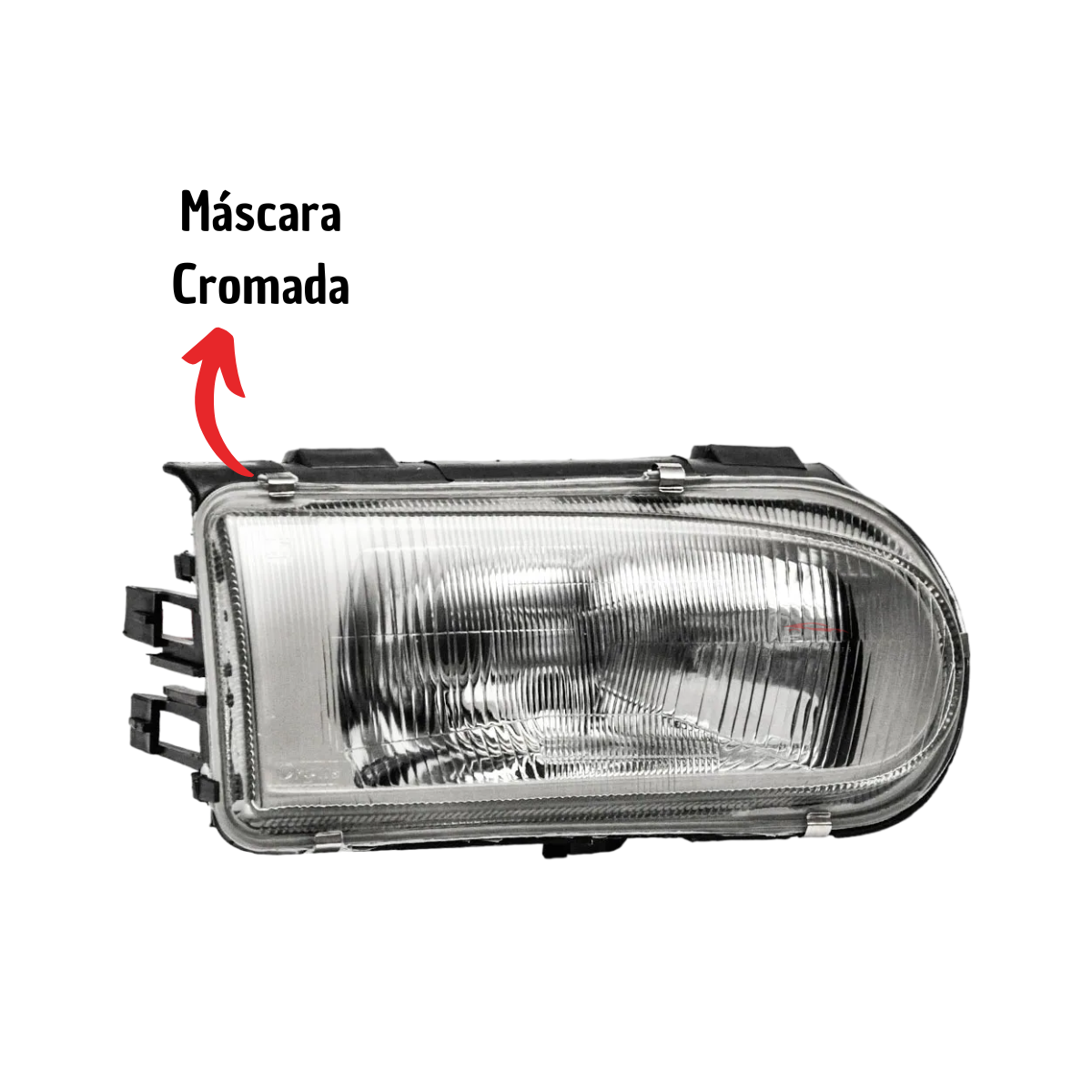 Farol Direito Vidro Gol Saveiro Parati G2 Bola 1995 A 1999