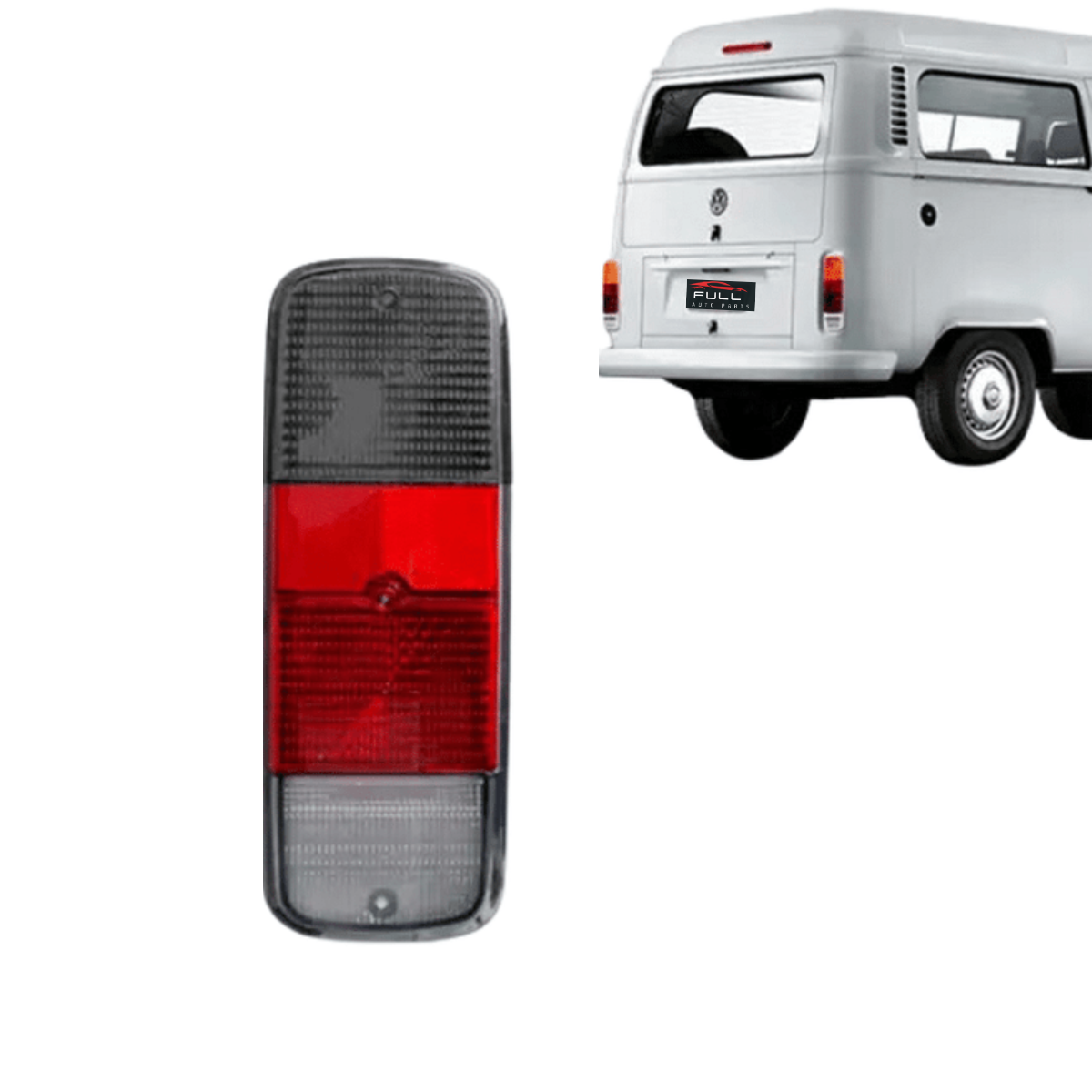 Lanterna Traseira Kombi Unitária LD/LE Fumê