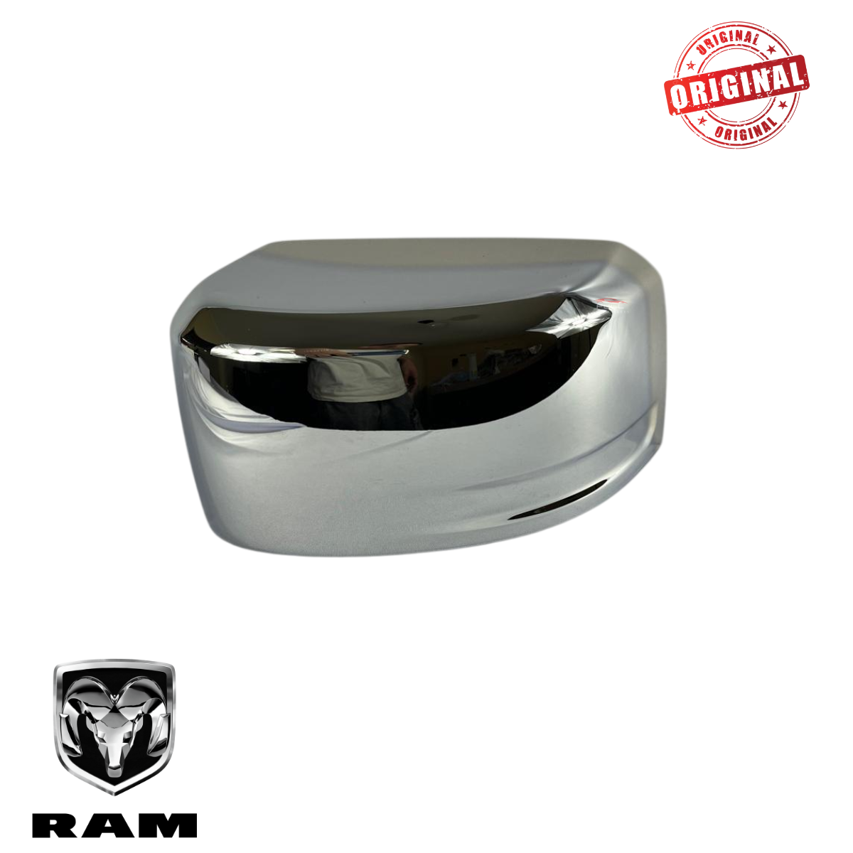 Capa retrovisor cromado Ram Rampage 2023 2024 LE original
