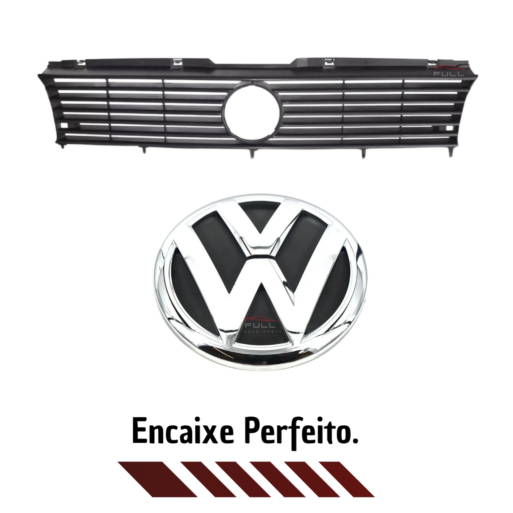 Grade Dianteira Gol G1 Emblema Cromado 1991 1992 1993 1994