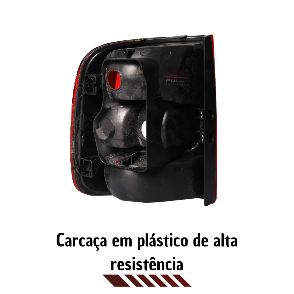 Lanterna Traseira Saveiro G5 G6 2009 2010 11 A 2016 Ld Fume