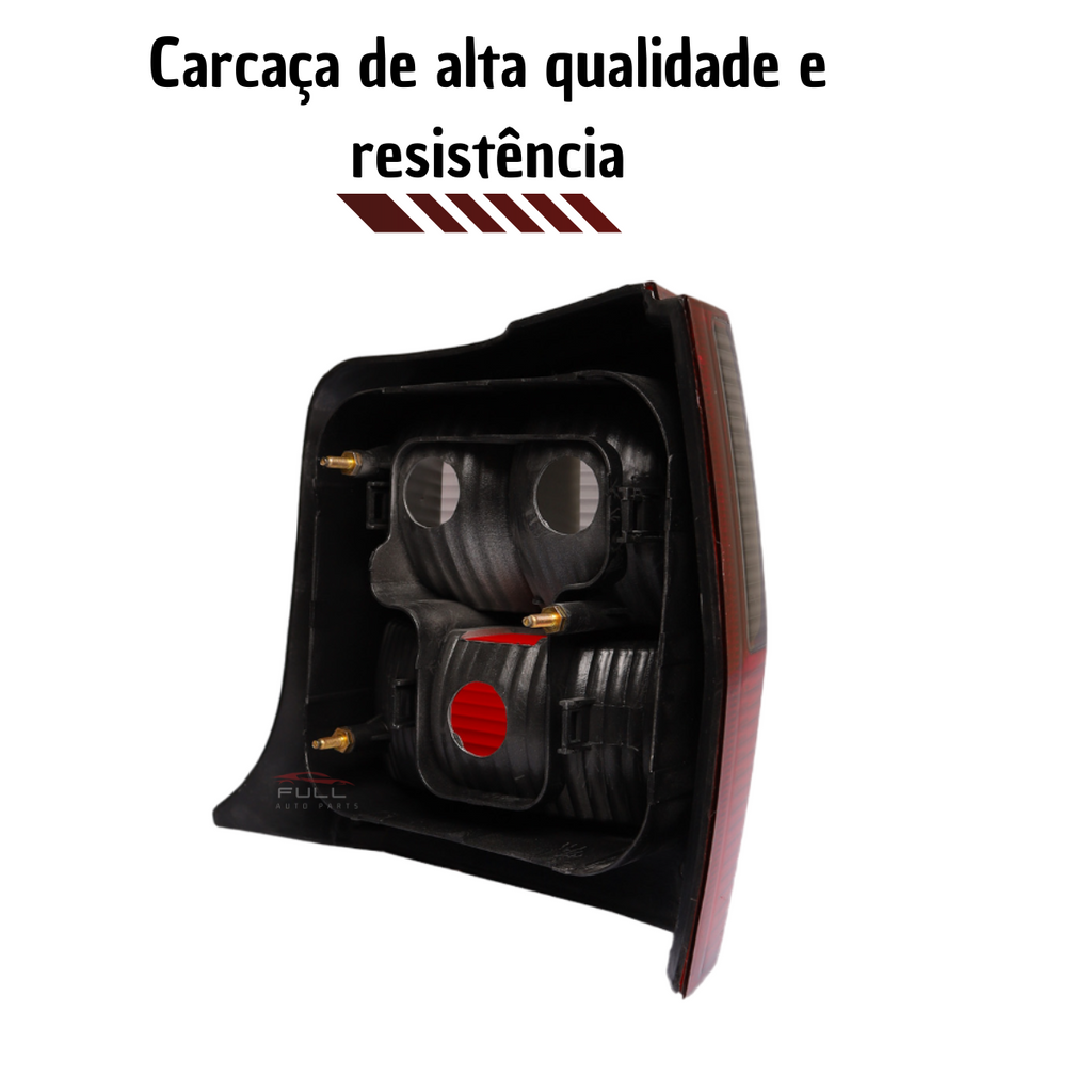 Lanterna Traseira Esquerda Fume Fiat Uno Mille 2004 A 2013