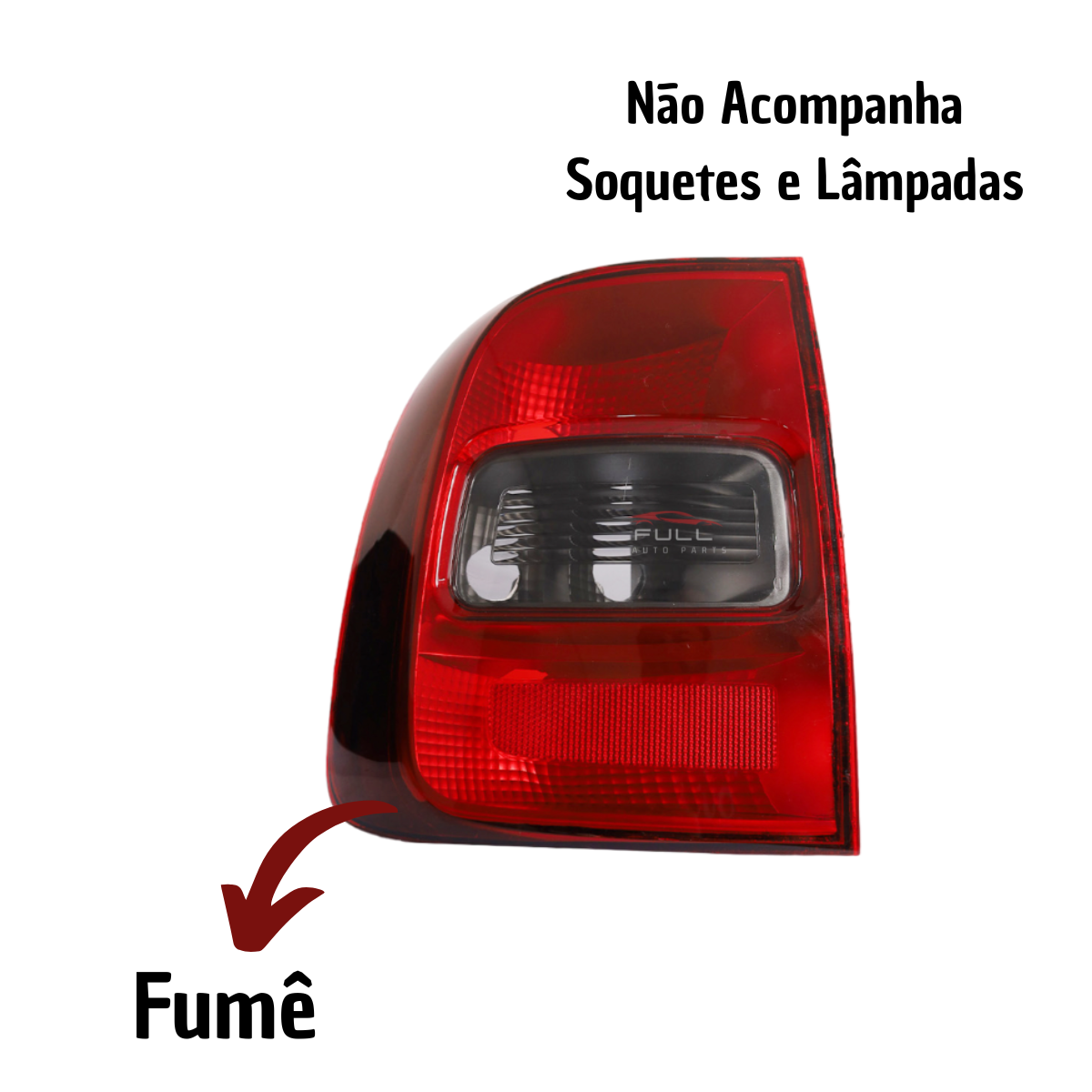 Lanterna Traseira Saveiro G5 G6 2009 2010 11 A 2016 Le Fume