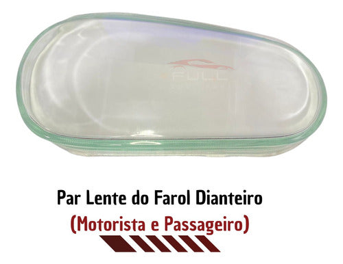 Lente Lado Direito Vidro Farol Golf Sapão 99 2000 A 2007