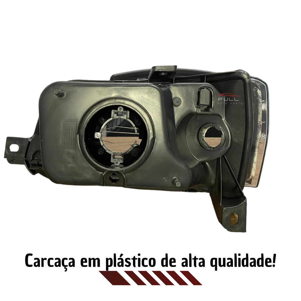 Farol Esquerdo Fiat Uno Fiorino Mascara Negra 2004 A 2013
