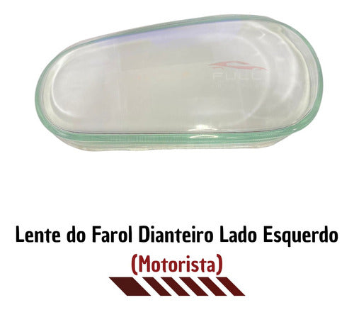 Lente Vidro Farol Golf Sapão Esquerdo 99 2000 01 02 A 2007