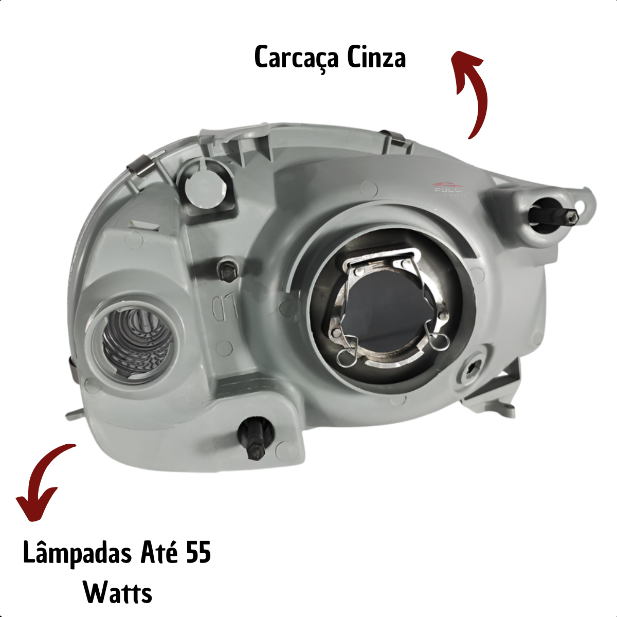 Farol Esquerdo Corsa Classic Wind 1994 1995 1996 1997 a 2010