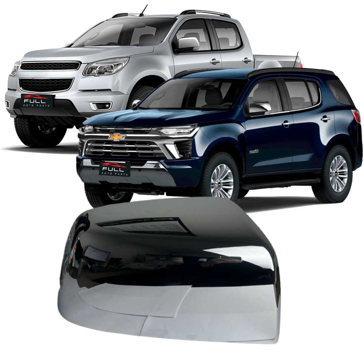 Capa Retrovisor Cromada Original Gm S10 Ld 2012 2013 A 2020