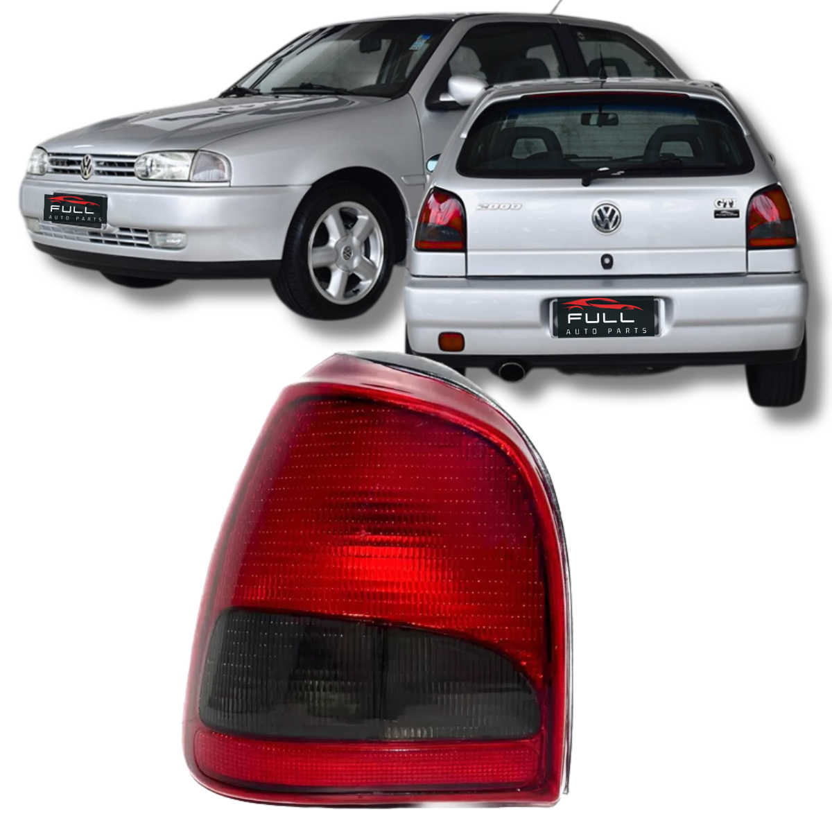 Lanterna Traseira Gol G2 Vw Fumê Bola 1995 96 97 98 1999 LE