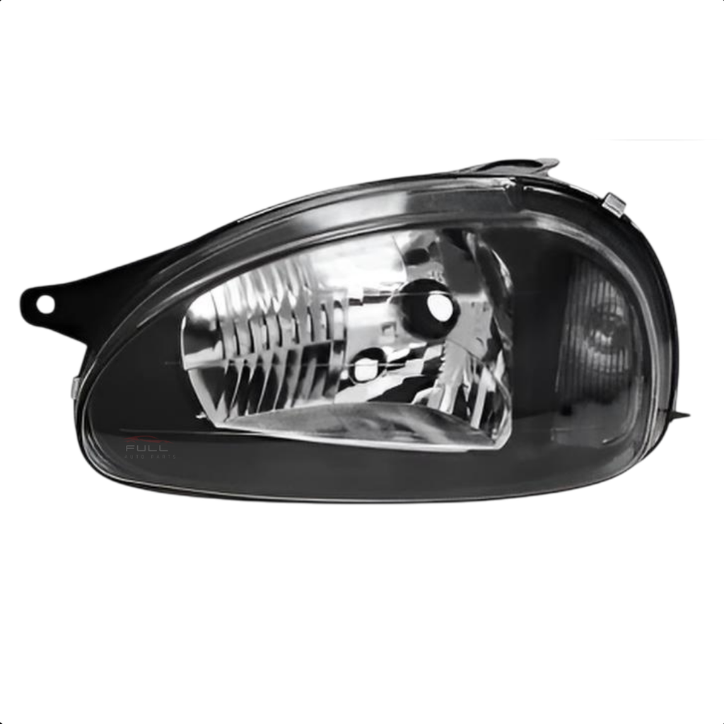 Farol Masc Negra Esquerdo Corsa 94 a 2002 Classic 03 a 2010