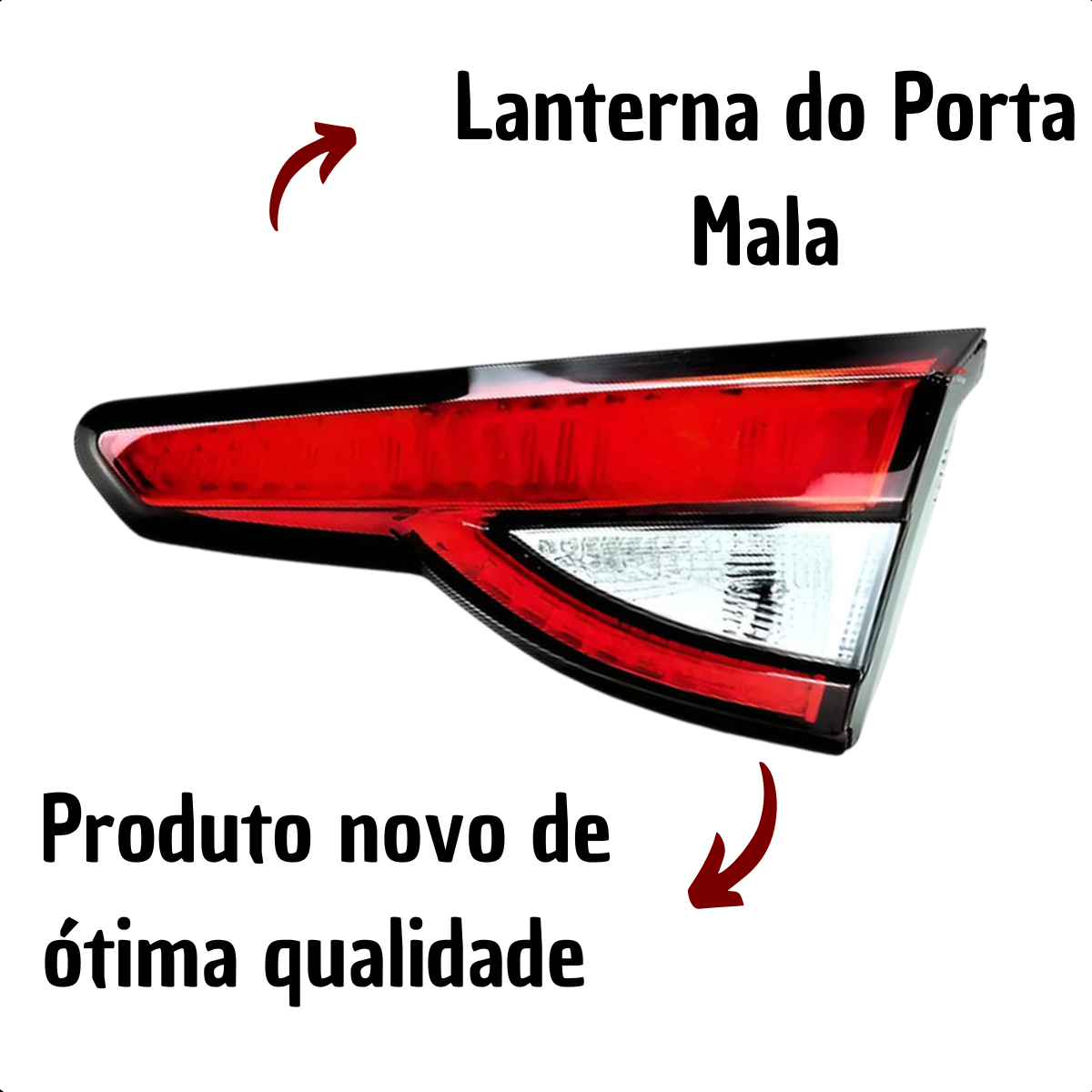 Lanterna Traseira Tampa Cristal Argo 2017 2018 a 2024 LD