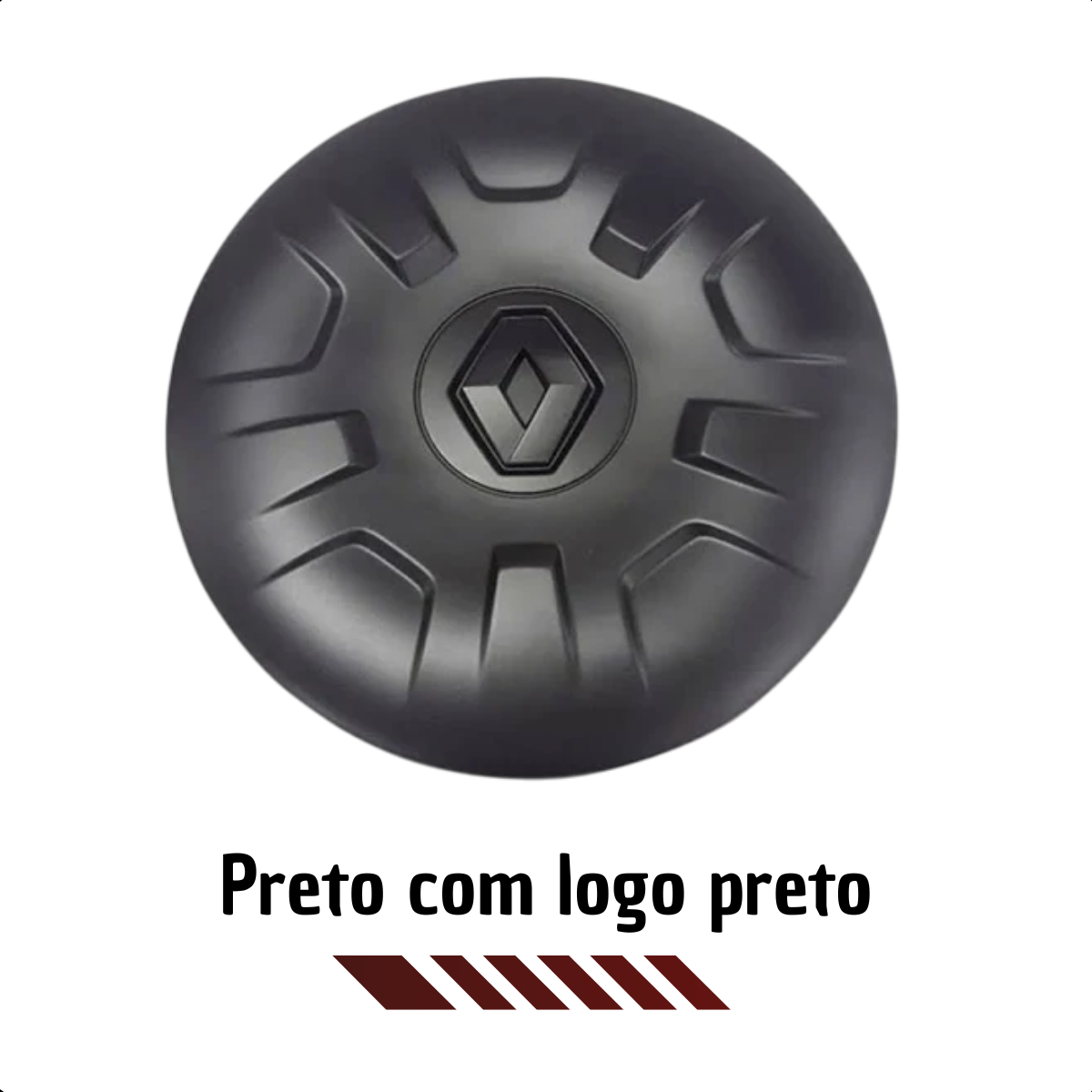 Calota Master Centro Logo Preta 2014 2015 2016 2017 a 2020