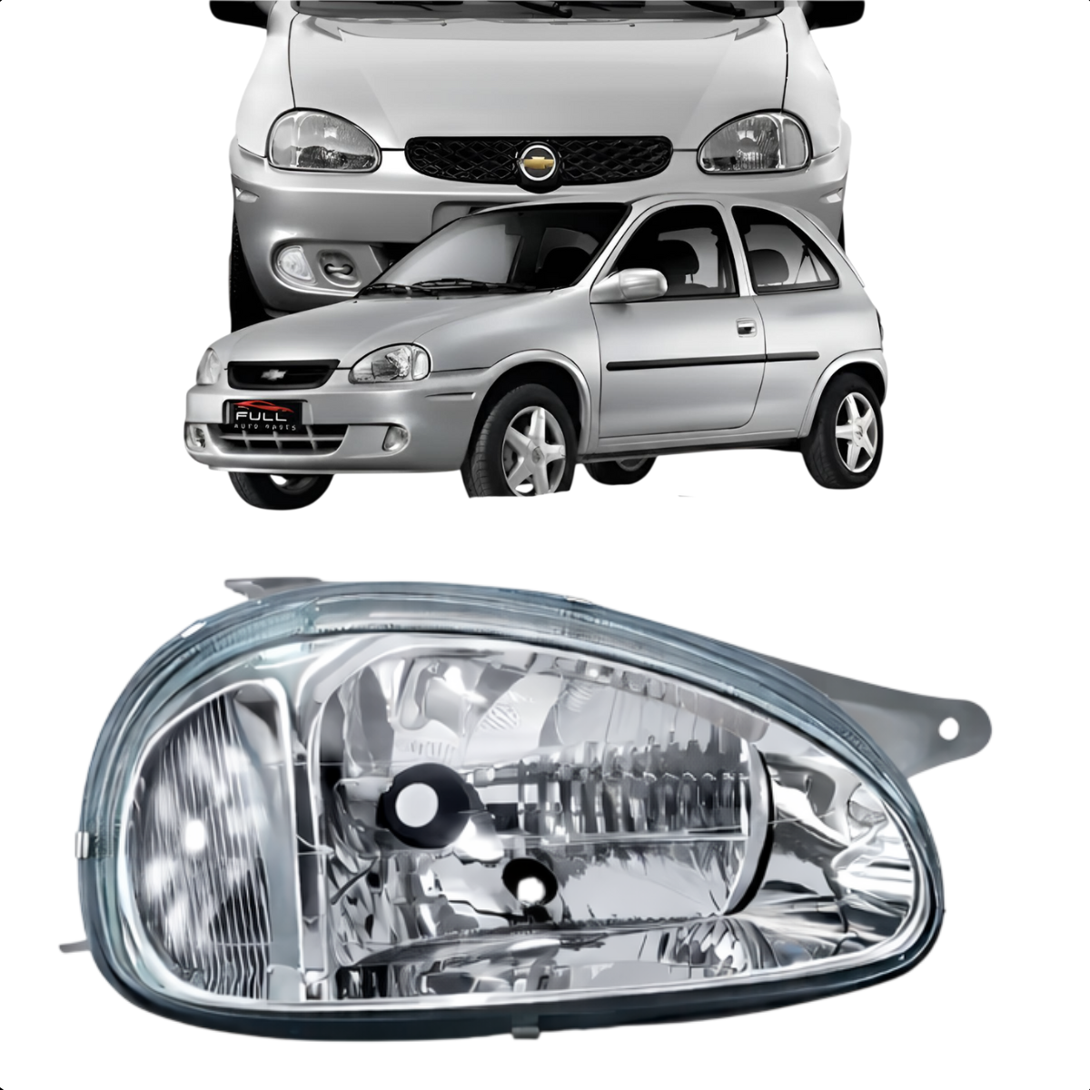 Farol Direito Corsa Classic Wind 1994 1995 1996 1997 a 2010