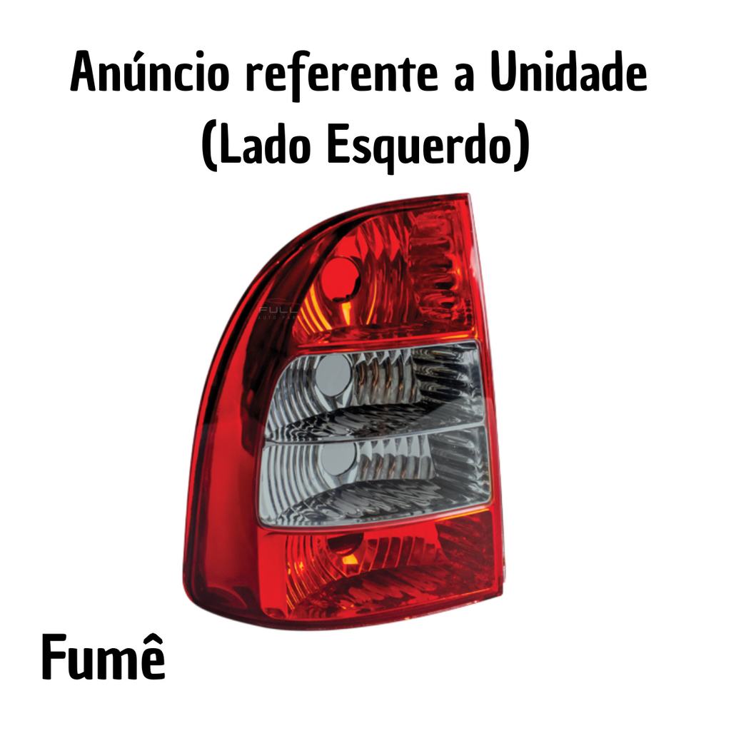 Lanterna Traseira Fiat Strada 2004 2005 2006 a 2008 Fume LE