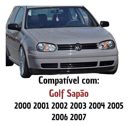 Lente Vidro Farol Golf Sapão Esquerdo 99 2000 01 02 A 2007