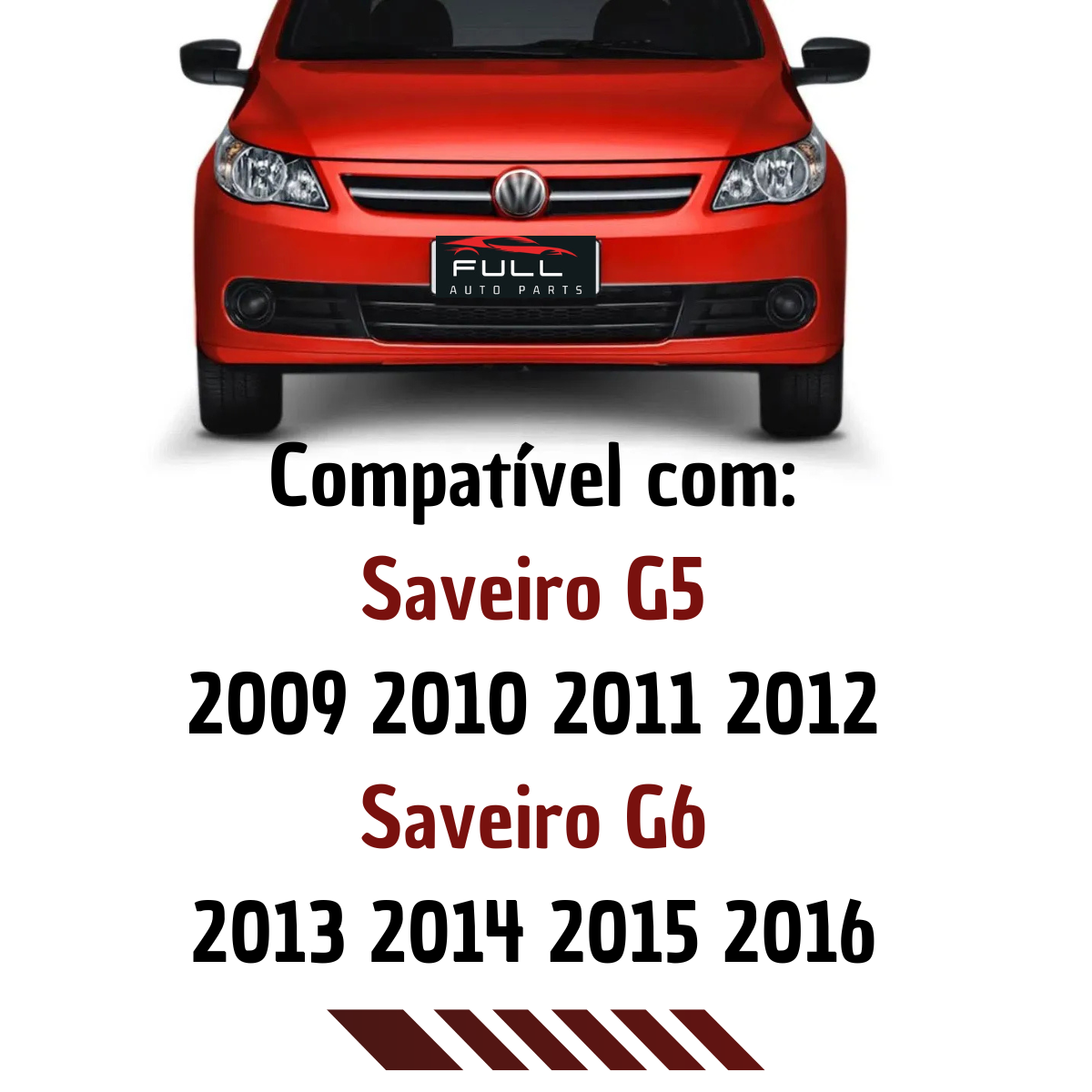 Lanterna Traseira Saveiro G5 G6 2009 2010 11 A 2016 Ld Fume
