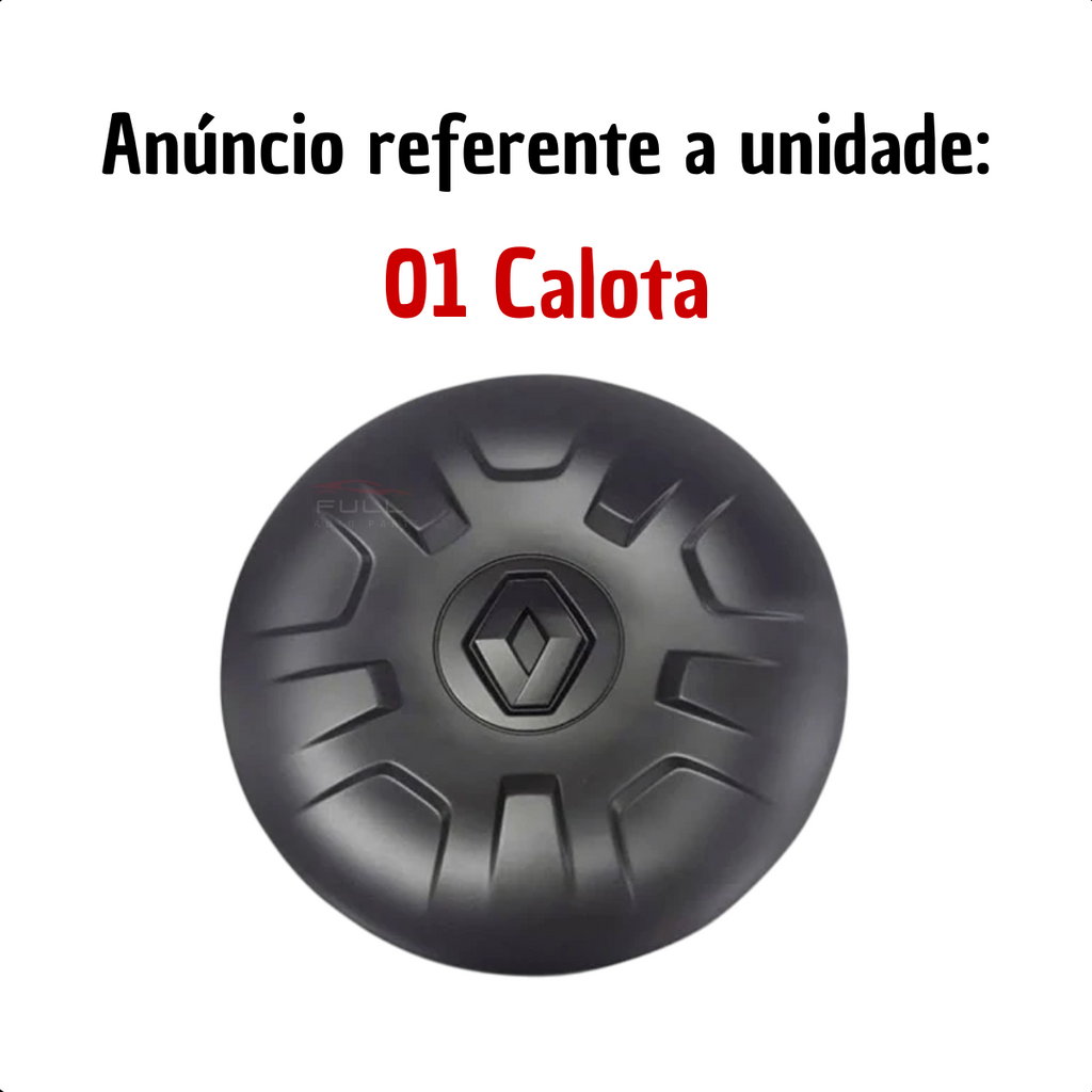 Calota Master Centro Logo Preta 2014 2015 2016 2017 a 2020