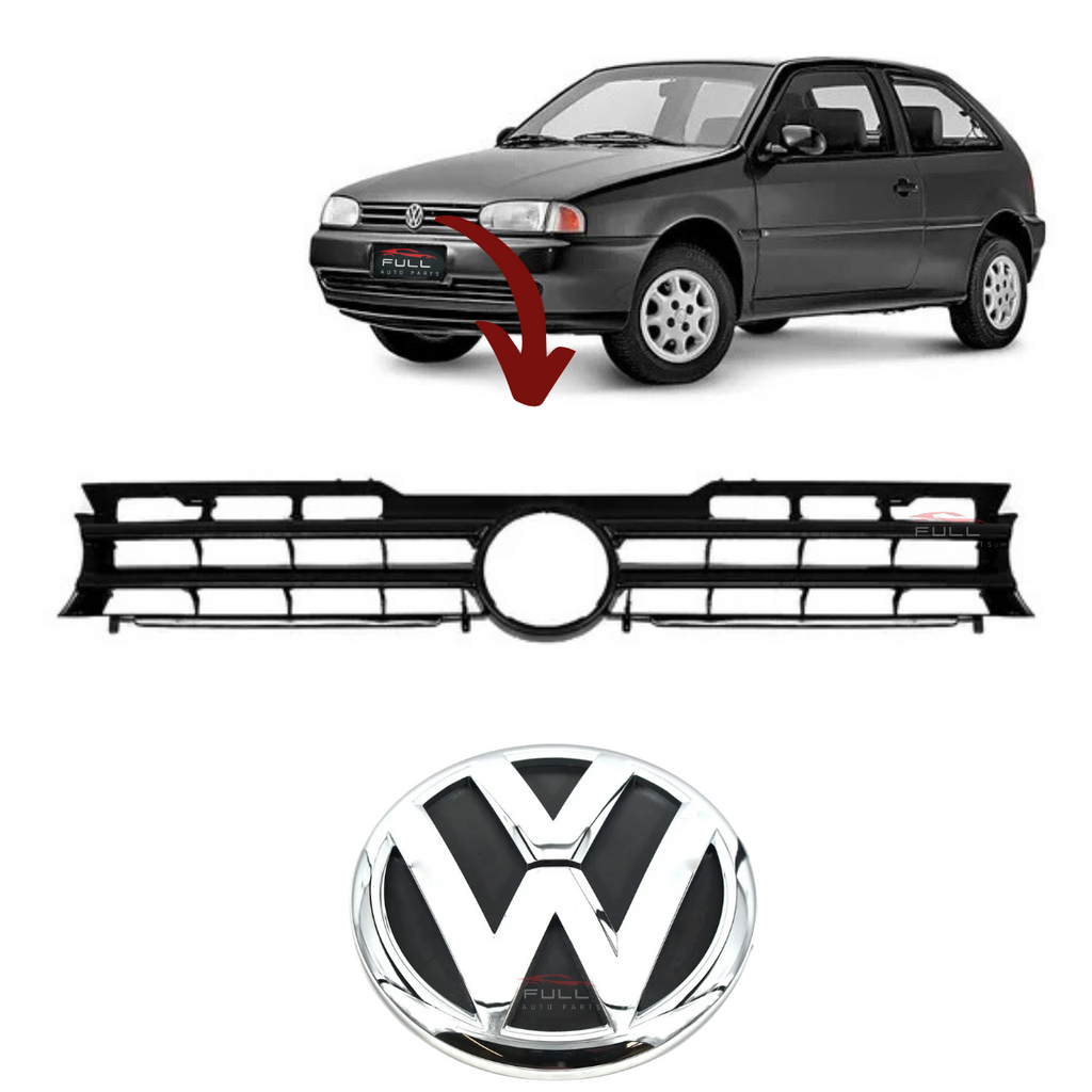 Grade Dianteira Gol G2 95/99 Preta
