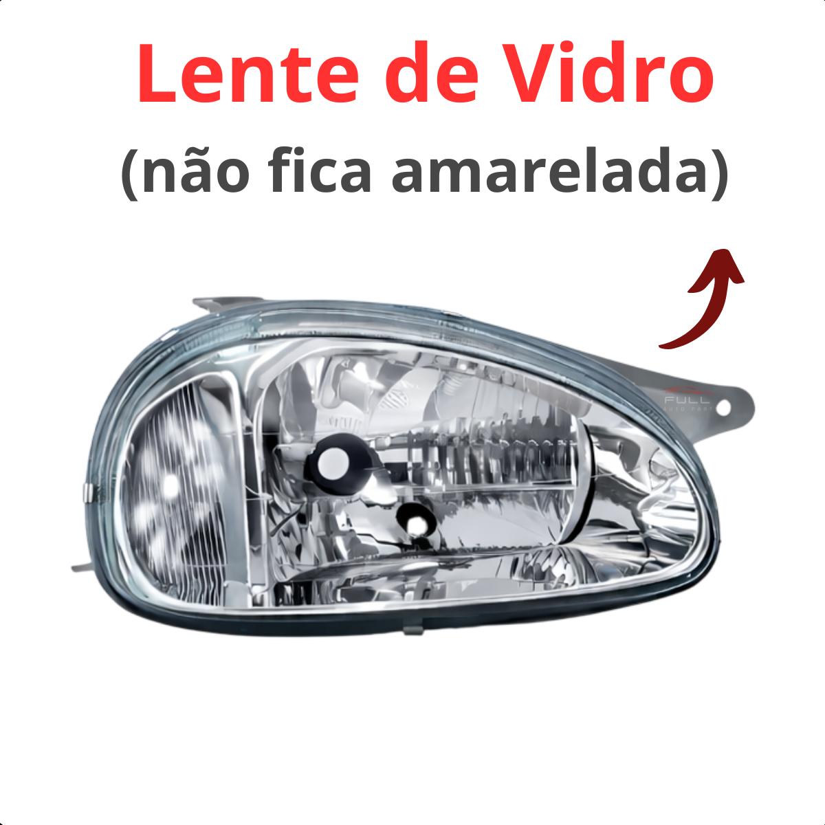 Farol Direito Corsa Classic Wind 1994 1995 1996 1997 a 2010