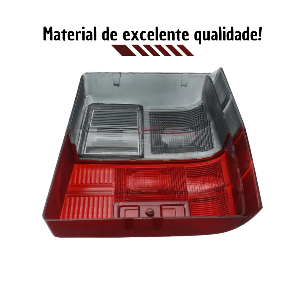 Lente Lanterna Traseira Uno 1984 1985 86 A 2004 C/ré Fumê Ld