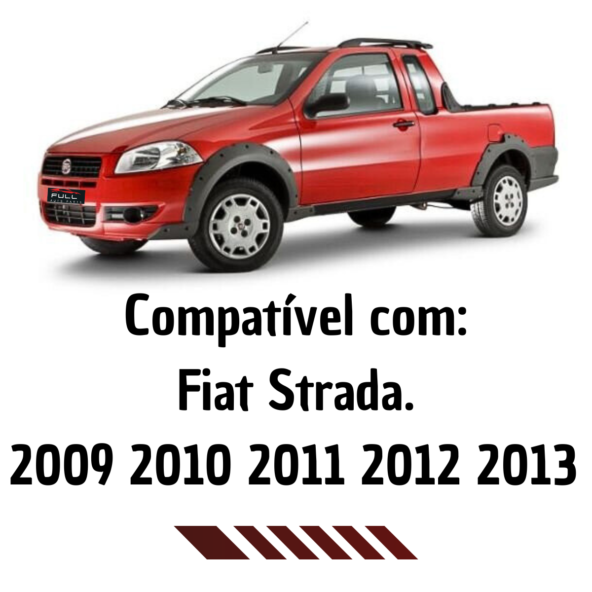 Lanterna Traseira Canto Fiat Strada 2009 2010 2011 A 2013 LE